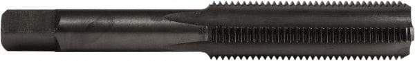 Union Butterfield - 1/2-20 UNF 2B 4 Flute Nitride/Oxide Finish High Speed Steel Straight Flute Standard Hand Tap - Bottoming, Right Hand Thread, 3-3/8" OAL, 1-21/32" Thread Length, H5 Limit, Oversize - Exact Industrial Supply