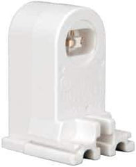 Leviton - 2 Pin, 600 VAC, 660 Watt, Pedestal Base, Pedestal Lamp Holder - Fluorescent, Screw Mounted - Eagle Tool & Supply