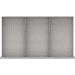 LISTA - 3-Compartment Drawer Divider Layout for 3.15" High Drawers - Eagle Tool & Supply