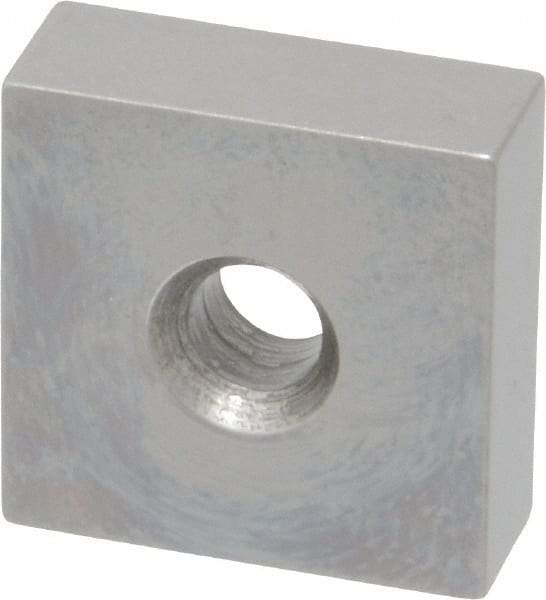 Mitutoyo - 0.35" Square Steel Gage Block - Accuracy Grade 0, Includes Certificate of Inspection - Eagle Tool & Supply