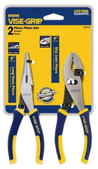 Irwin - 2 Piece Plier Set - Comes in Display Card - Eagle Tool & Supply