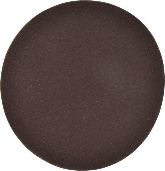 Norton - 5" Diam, 320 Grit Aluminum Oxide Adhesive PSA Disc - Very Fine Grade, Brown, Cloth Backing, Flexible - Eagle Tool & Supply
