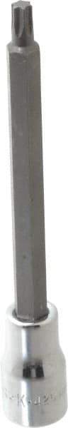 SK - 3/8" Drive, T30 Torx Bit Socket - 4" OAL, Long Torx Bit Socket - Eagle Tool & Supply
