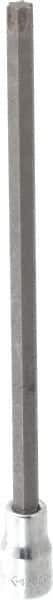 SK - 3/8" Drive, T50 Torx Bit Socket - 7" OAL, Long Torx Bit Socket - Eagle Tool & Supply