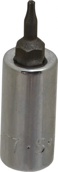 SK - 1/4" Drive, T7 Hand Torx Bit Socket - Eagle Tool & Supply