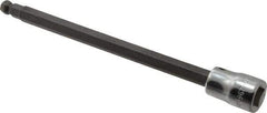 SK - 3/8" Drive, 7mm Hex Bit Socket - 6" OAL, 5" Bit Length, Long Ball End Hex Bit Socket - Eagle Tool & Supply
