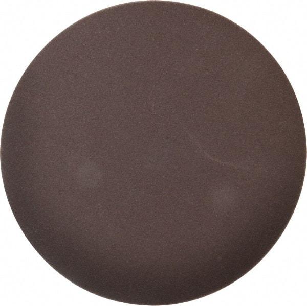 Norton - 6" Diam, 240 Grit Aluminum Oxide Adhesive PSA Disc - Very Fine Grade, Brown, Cloth Backing, Flexible - Eagle Tool & Supply