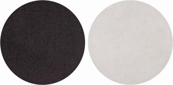 Norton - 8" Diam, 100 Grit Aluminum Oxide Adhesive PSA Disc - Medium Grade, Brown, Cloth Backing, Flexible - Eagle Tool & Supply