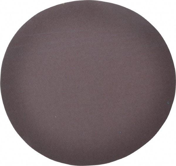 Norton - 9" Diam, 120 Grit Aluminum Oxide Adhesive PSA Disc - Medium Grade, Brown, X Weighted Backing, Flexible - Eagle Tool & Supply