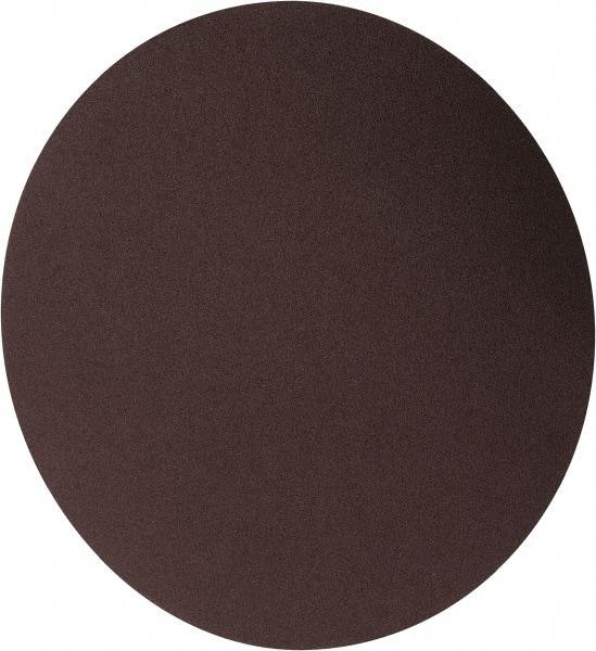 Norton - 9" Diam, 150 Grit Aluminum Oxide Adhesive PSA Disc - Medium Grade, Brown, Cloth Backing, Flexible - Eagle Tool & Supply