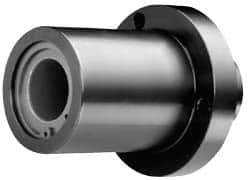 Pacific Bearing - 1-1/4" ID, 4-7/8" OALSingle Die Set with Flange Mount - 10,290 Lb Static Cap, 3.05" Btw Mnt Hole Ctrs, Steel - Eagle Tool & Supply