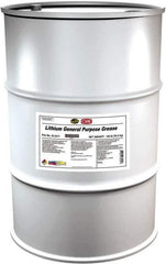 CRC - 120 Lb Keg Lithium-12 Gel Paste Grease - Amber, Nonflammable, 250°F Max Temp, NLGIG 2, - Eagle Tool & Supply