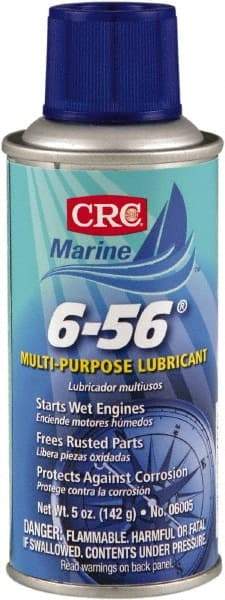 CRC - 6 oz Aerosol Can Lubricant - Clear Blue-Green, -50°F to 250°F - Eagle Tool & Supply