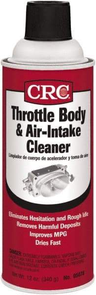 CRC - Engine Additives Type: Fuel Injection Air-Intake Cleaner Container Size: 16 oz. - Eagle Tool & Supply