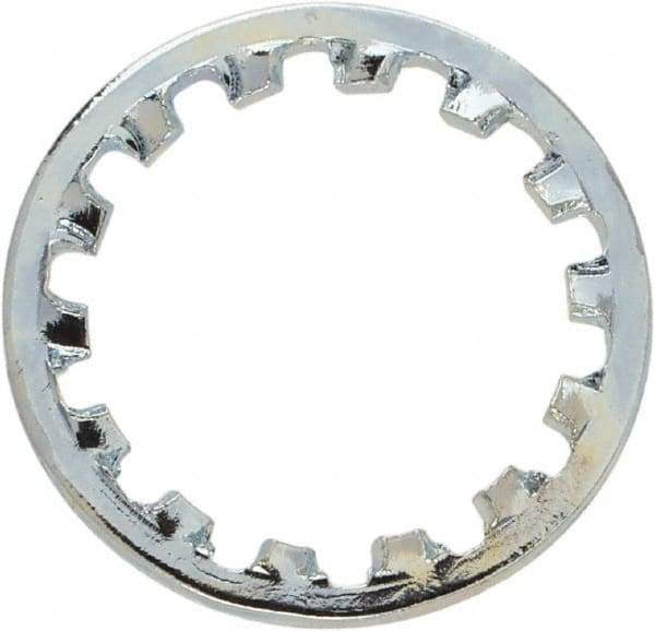 Value Collection - 5/16" Screw, 0.3165" ID, Steel Internal Tooth Lock Washer - 0.4295" OD, Zinc-Plated, Grade 1075 - Eagle Tool & Supply