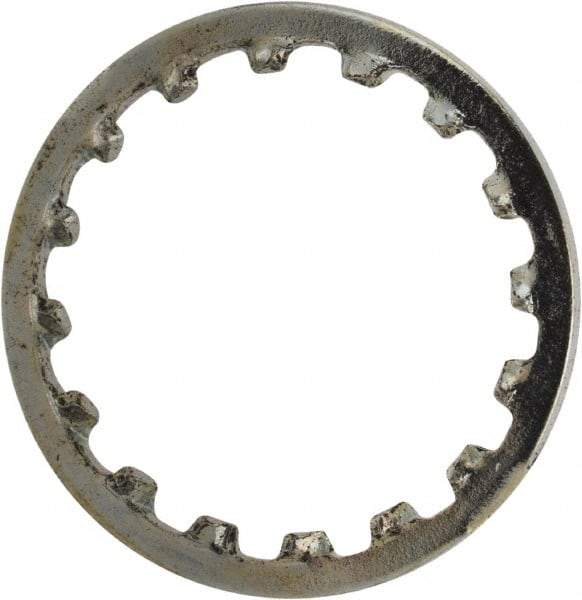 Value Collection - 3/8" Screw, 0.391" ID, Steel Internal Tooth Lock Washer - 0.507" OD, Zinc-Plated, Grade 1075 - Eagle Tool & Supply