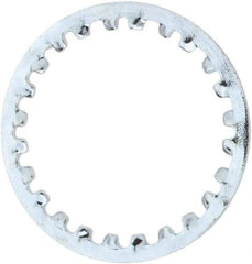 Value Collection - 7/16" Screw, 0.4755" ID, Steel Internal Tooth Lock Washer - 0.6005" OD, Zinc-Plated, Grade 1075 - Eagle Tool & Supply