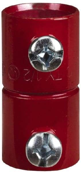 Thomas & Betts - 1" Trade, Steel Set Screw EMT Conduit Coupling - Noninsulated - Eagle Tool & Supply