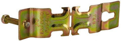 Thomas & Betts - 3/4" Pipe, 14 Gauge" Pipe or Conduit Clamp - Gold Galvanized, 600 Lb Capacity, All Conduit - Eagle Tool & Supply