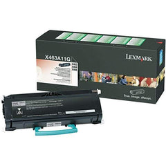 Lexmark - Black Toner Cartridge - Use with Lexmark X463de, X464de, X466de, X466dte, X466dwe - Eagle Tool & Supply