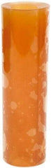 Aleco - Translucent Beige Replacement Vinyl Strip Standard Dock Curtain Strips - 8" Wide x 7' Long x 0.08" Thick, PVC - Eagle Tool & Supply