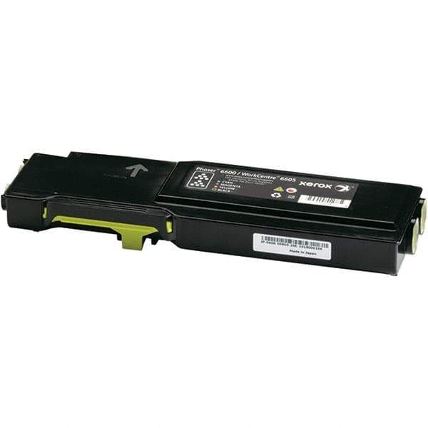 Xerox - Yellow Toner Cartridge - Use with Xerox Phaser 6600, WorkCentre 6605 - Eagle Tool & Supply