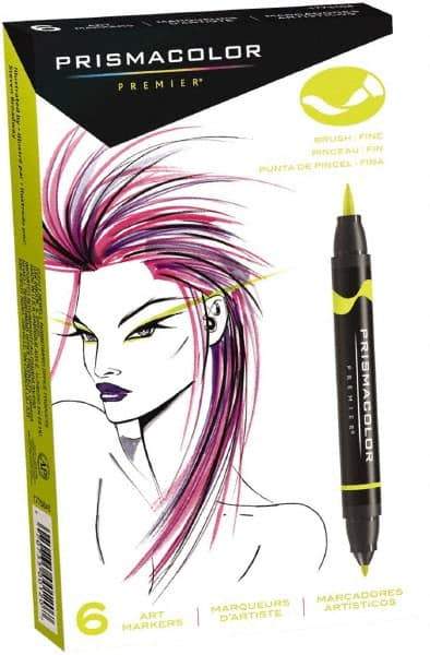 Prismacolor - Leaf Green Art Marker - Brush Tip, Alcohol Based Ink - Eagle Tool & Supply