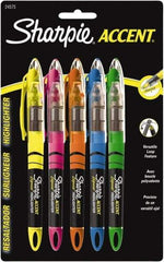 Sharpie - Assorted Colors, Highlighter - Chisel Tip, AP Nontoxic Ink - Eagle Tool & Supply