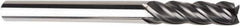 American Tool Service - 3/16", 5/8" LOC, 3/16" Shank Diam, 2" OAL, 4 Flute, Solid Carbide Square End Mill - Single End, AlCrN Finish, Spiral Flute, Variable° Helix, Centercutting, Right Hand Cut, Right Hand Flute - Eagle Tool & Supply