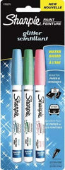 Sharpie - Blue, Green, Pink Paint Marker - Extra Fine Tip - Eagle Tool & Supply