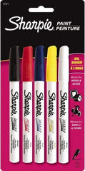 Sharpie - Assorted Colors, Paint Marker - Fine Tip - Eagle Tool & Supply