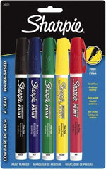 Sharpie - Assorted Colors, Paint Marker - Fine Tip - Eagle Tool & Supply