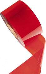 Aleco - Orange Replacement Vinyl Strip Standard Dock Curtain Strips - 8" Wide x 300' Long x 0.08" Thick, PVC - Eagle Tool & Supply