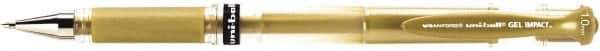 Uni-Ball - 1mm Stick Pen - Gold - Eagle Tool & Supply