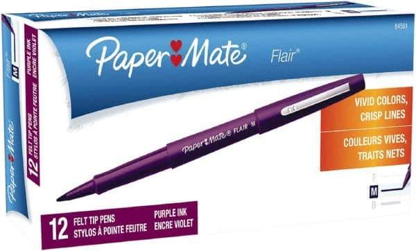 Paper Mate - Medium Porous Point Pen - Green - Eagle Tool & Supply