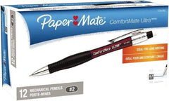 Paper Mate - 0.7mm Lead Mechanical Pencil - Black - Eagle Tool & Supply