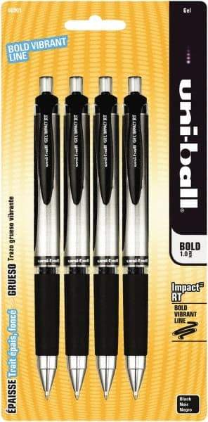 Uni-Ball - 1mm Retractable Pen - Black - Eagle Tool & Supply