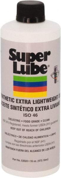 Synco Chemical - Bottle, ISO 46, SAE 75W, Air Compressor Oil - -40°F to 500° - Eagle Tool & Supply