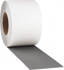 PRO-SAFE - Gray Solid Color Anti-Slip Vinyl Tape - 4" Wide x 60' Long, General Traffic - Eagle Tool & Supply