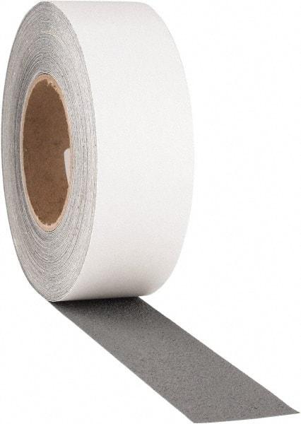 PRO-SAFE - Gray Solid Color Anti-Slip Vinyl Tape - 2" Wide x 60' Long, General Traffic - Eagle Tool & Supply