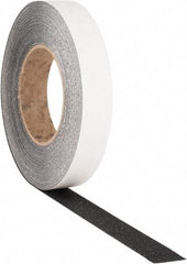 PRO-SAFE - Black Solid Color Anti-Slip Vinyl Tape - 1" Wide x 60' Long, General Traffic - Eagle Tool & Supply