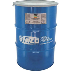 Synco Chemical - 400 Lb Drum Synthetic Lubricant w/PTFE General Purpose Grease - Translucent White, Food Grade, 450°F Max Temp, NLGIG 000, - Eagle Tool & Supply