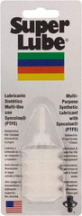 Synco Chemical - 1 oz Bellow Synthetic Lubricant w/PTFE General Purpose Grease - Translucent White, Food Grade, 450°F Max Temp, NLGIG 2, - Eagle Tool & Supply