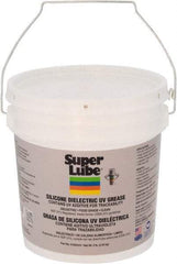 Synco Chemical - 5 Lb Pail Silicone Heat-Transfer Grease - Translucent White, Food Grade, 450°F Max Temp, NLGIG 2, - Eagle Tool & Supply