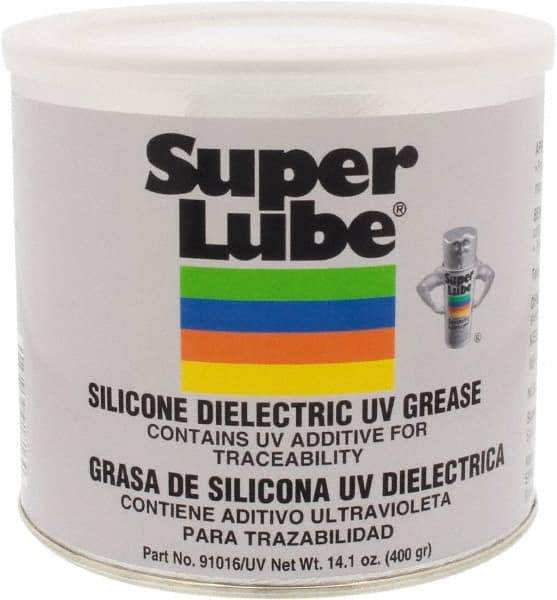 Synco Chemical - 14.1 oz Canister Silicone Heat-Transfer Grease - Translucent White, Food Grade, 450°F Max Temp, NLGIG 2, - Eagle Tool & Supply