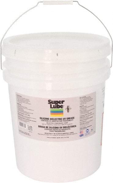 Synco Chemical - 30 Lb Pail Silicone Heat-Transfer Grease - Translucent White, Food Grade, 450°F Max Temp, NLGIG 2, - Eagle Tool & Supply