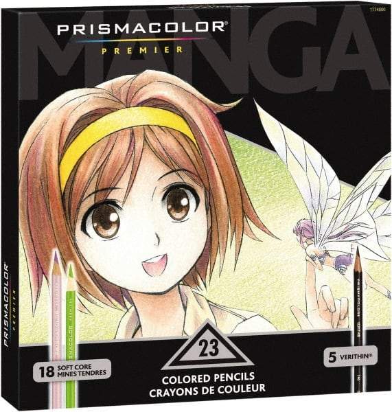 Prismacolor - Manga Colored Pencil - Assorted Colors - Eagle Tool & Supply