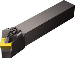 Sandvik Coromant - DSSN, Right Hand Cut, 45° Lead Angle, 3/4" Shank Height x 3/4" Shank Width, Negative Rake Indexable Turning Toolholder - 4.8276" OAL, SNMG 12 04 08 Insert Compatibility, Series T-Max P - Eagle Tool & Supply