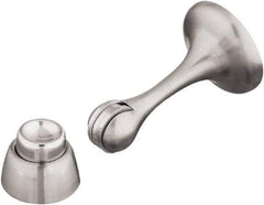 National Mfg. - 3" Projection Magnetic Door Holder - Door & Wall Mount, Satin Nickel Finish - Eagle Tool & Supply