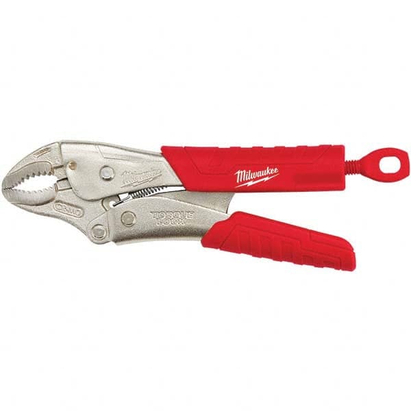 Milwaukee Tool - Locking Pliers Plier Type: Locking Pliers Jaw Style: Curved Jaw - Eagle Tool & Supply